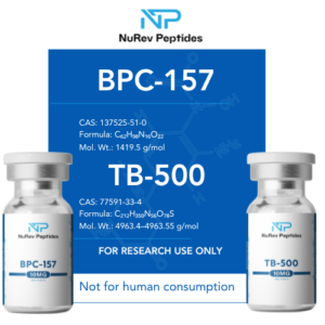 BPC-157 TB-500 Blend 10MG research peptide vial