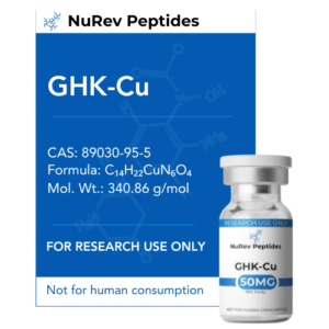 GHK-Cu 50MG research copper peptide vial