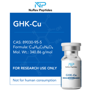GHK-Cu 100MG research peptide vial