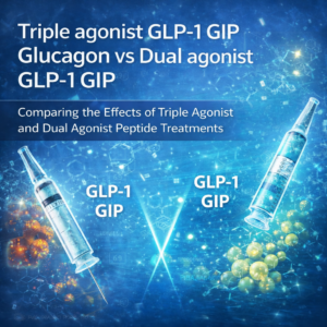 Peptide treatment comparison: GLP-1 vs GIP
