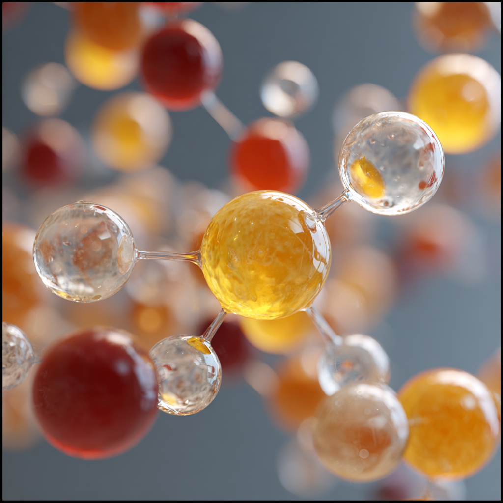 what are peptides molecular structure illustration