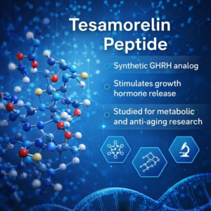 Tesamorelin Peptide illustration